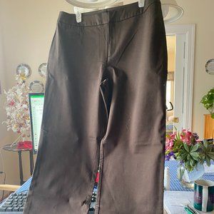 Brown Ladies' Stretch Cotton Slacks Sz 12